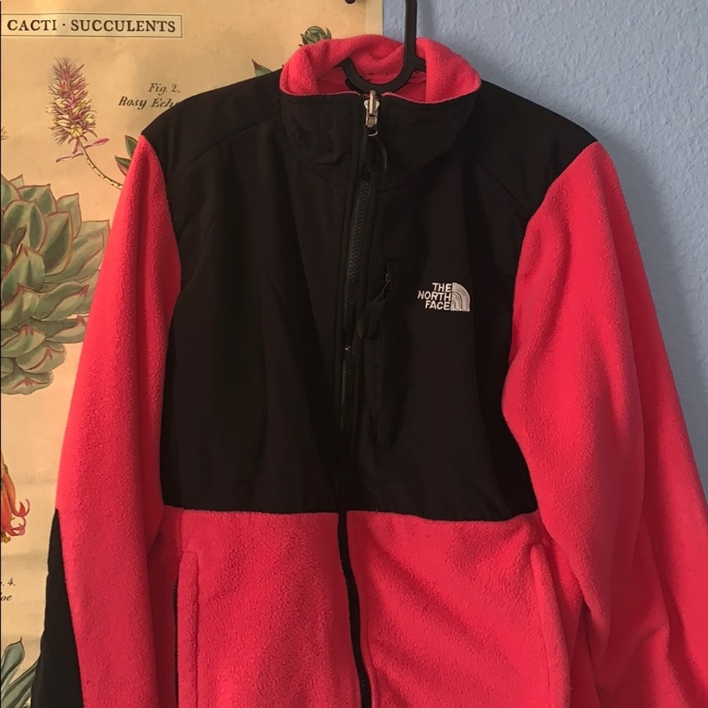 Pink & Black North Face